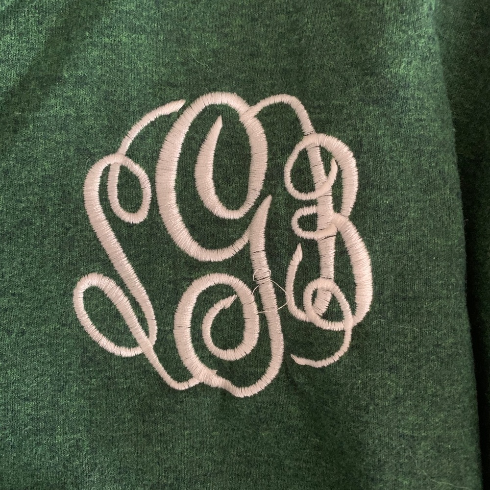 Monogrammed sweatshirt - Picture 4 of 6